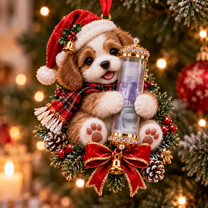 🎁Roztomilá vianočná ozdoba na darček so zvieratkami – ozdoba na vianočný stromček 🎄💵