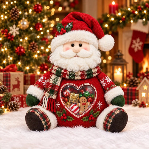 🎅🎄Posledný deň – zľava 50 %! 🍭Nádoba na sladkosti s vianočným motívom – opakovane použiteľný obal na dobroty a darčeky🦌Ideálna voľba pre deti