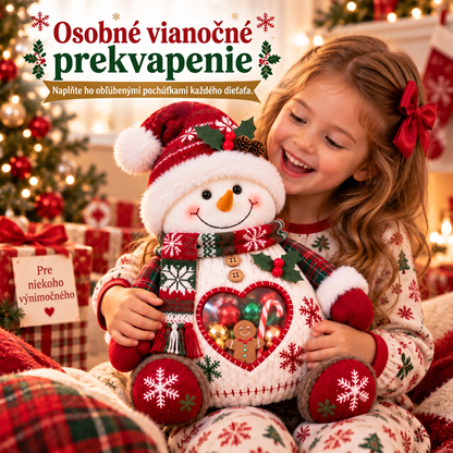 🎅🎄Posledný deň – zľava 50 %! 🍭Nádoba na sladkosti s vianočným motívom – opakovane použiteľný obal na dobroty a darčeky🦌Ideálna voľba pre deti
