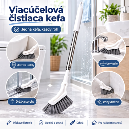 Teleskopická kefa na čistenie štrbín
