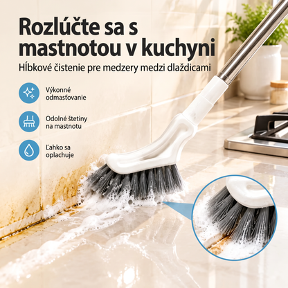 Teleskopická kefa na čistenie štrbín