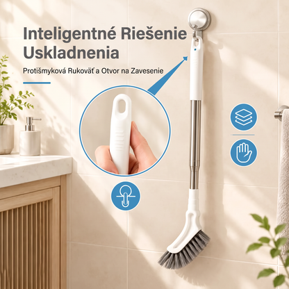 Teleskopická kefa na čistenie štrbín